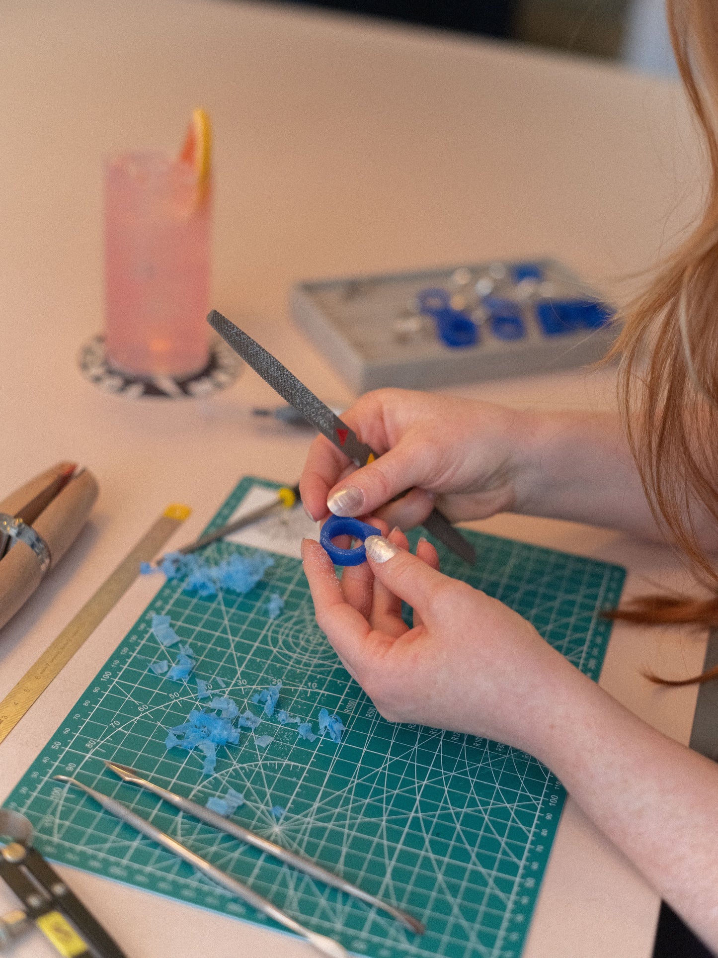 19.June.25 Bling & Booze - Ring Making Workshop with Cocktails
