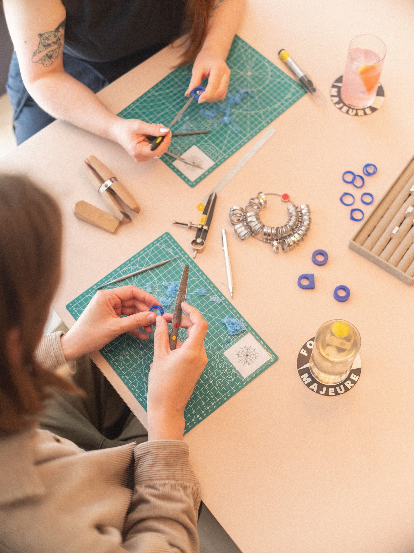 19.June.25 Bling & Booze - Ring Making Workshop with Cocktails